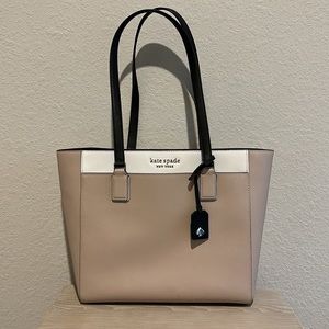New Kate Spade Leather Shoulder Bag with Laptop Compartment